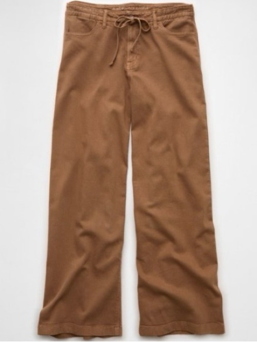 American Eagle Dreamy Drape Stretch Low Rise Ultra Wide Leg Pants